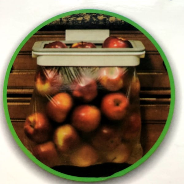 Hängande sopsäckshållare med lås Bärbar multifunktionel opbevaringsställning for köksskåp Vardagsrum Färgglatt pakke