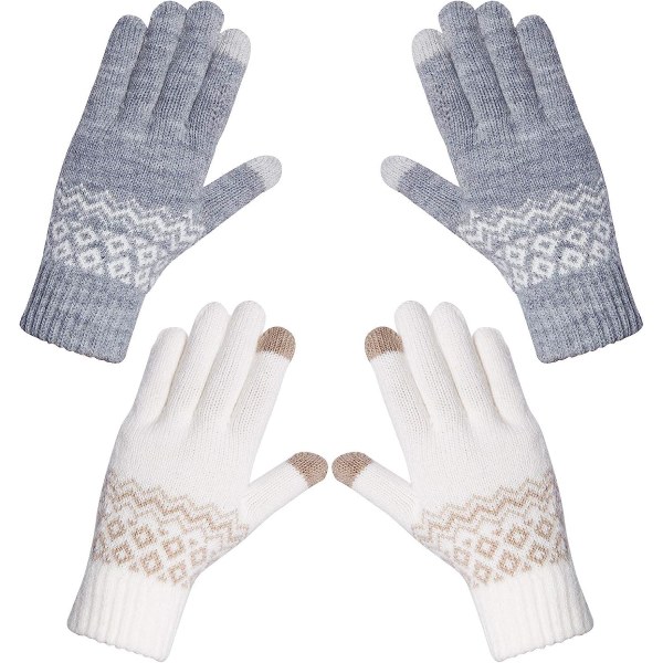 Handsker vintervarme touchscreen-handsker til mænd og kvinder