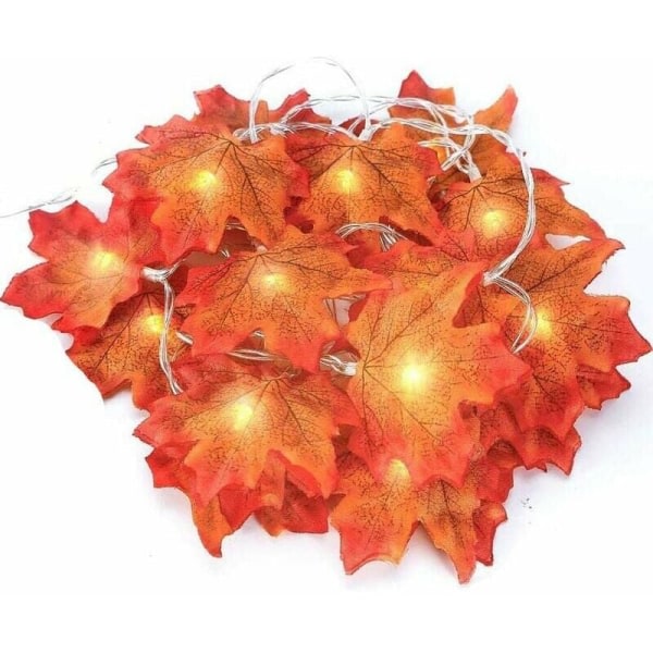 Maple Leaf Light Garland (3 metriä 20 lamppua)