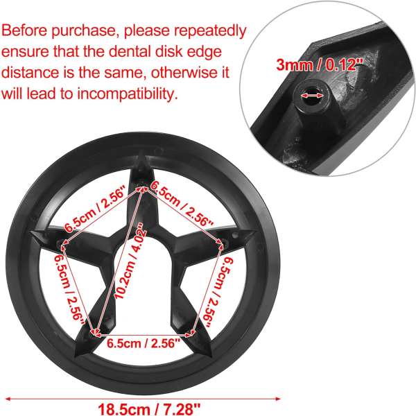 40 42 tänder 6,5 cm 5 hål Cykel Cykel Vevsats Kedjeskydd