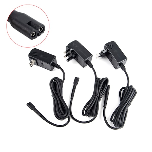 Laddningsvagga Stand AC Adapter Laddare för Wahl 8148/8591/850 EU-kontakt