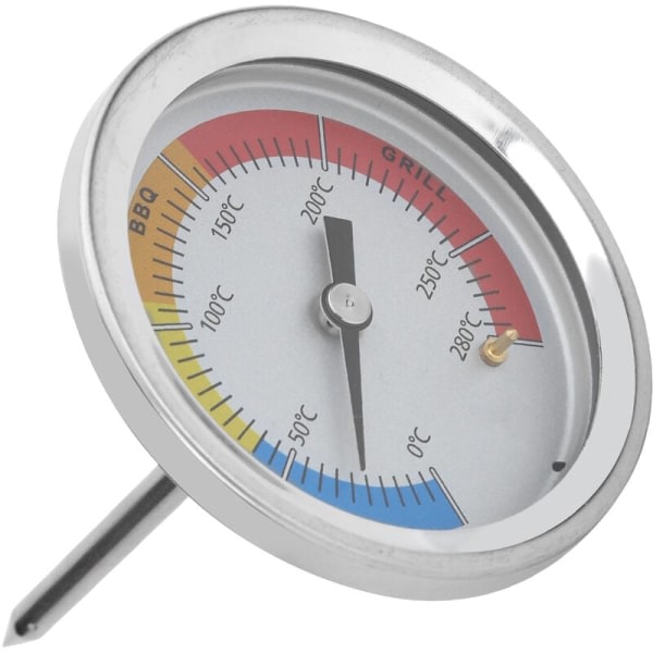 0-280°C Grilltermometer i rostfritt stål Ugnsindikator Temperaturmätare Køksmaterial
