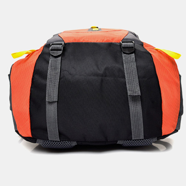 Vattentät lättviktsryggsäck Vandring Camping Resväska för män kvinnor utomhus Orange
