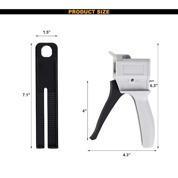 Dispenseringspistolsæt Impression Mixing Dispenser Gun