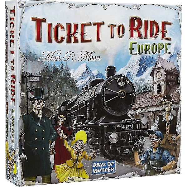 Ticket To Ride Europe - Lautapeli