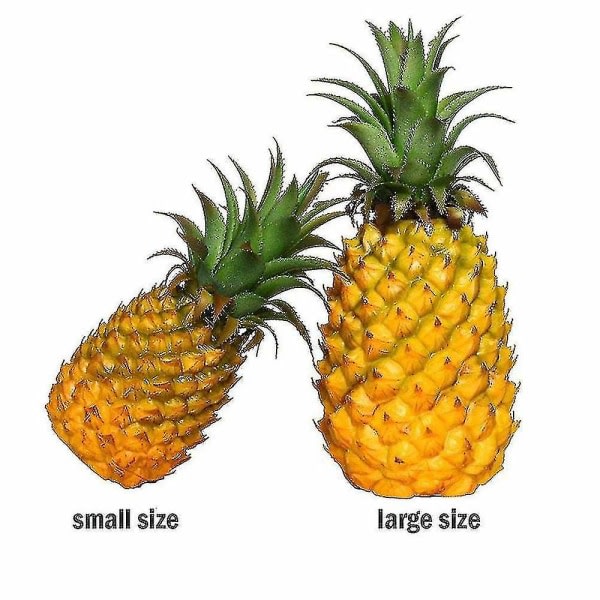 Realistiska konstgjorda frukter falska ananas för display hög
