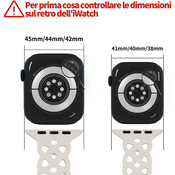 Remmer kompatible med Apple Watch - 38/40/41 mm