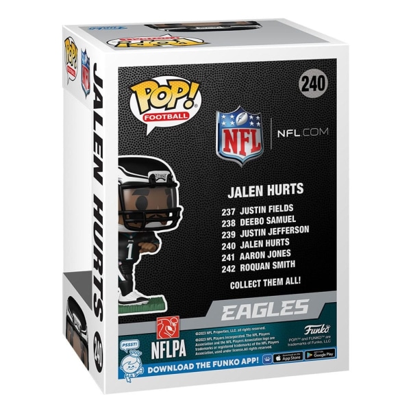 NFL POP! Fotball Vinyl Figur Eagles - Jalen Hurts 9 cm 188