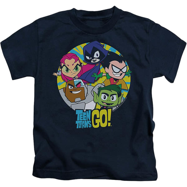 Youth Heroes Teen Titans Go Shirt ESTONE XXL