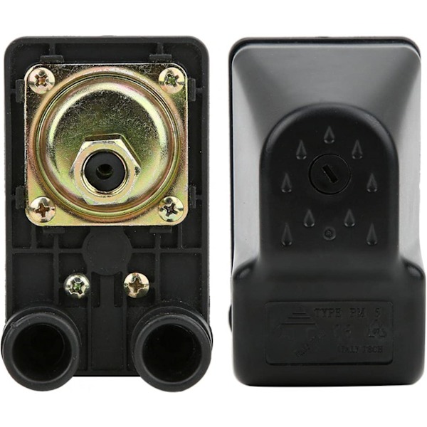 Vattenpump Tryckövervakningsbrytare, 1.0-5.0bar IP44 Automatisk Vattenbrunn Tryckövervakningsbrytare, G1/4\" Tryckbrytare för Självsugande Pumpar, 3