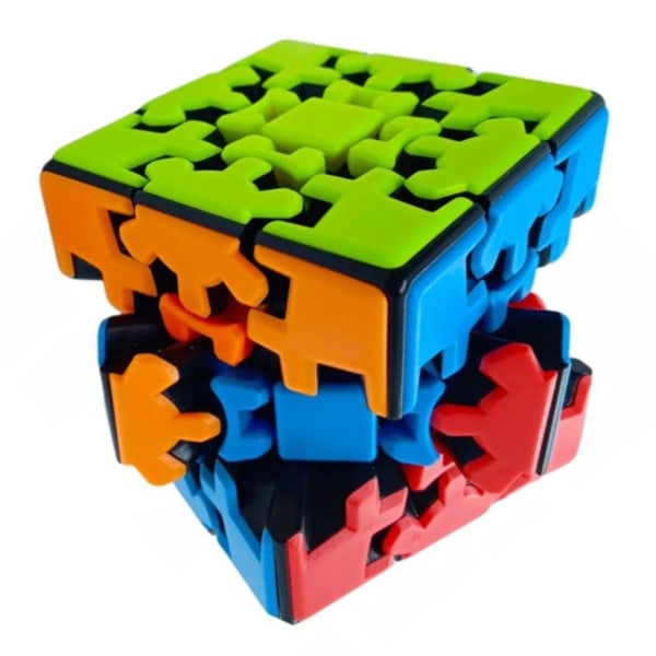 3x3x3 pædagogisk blokleksaksudstyr Struktur friroterende dekompressionspusselleksak for barn
