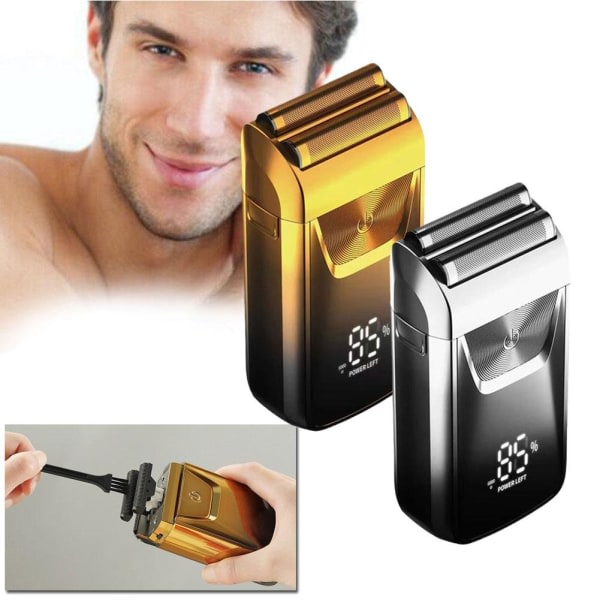 Elektrisk barbermaskine Elektrisk barbermaskine Genopladelig barbermaskine til guld One-size
