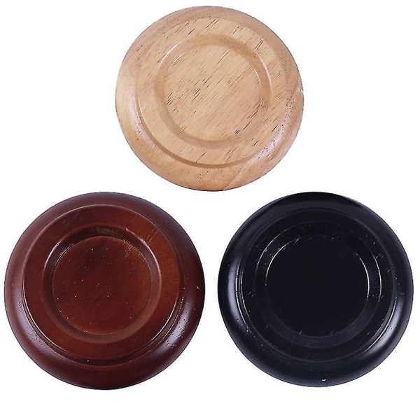 4pcs Upright Piano Caster Cups,premium Hardwood Piano Caster Pads Furniture Legprimary Colors--