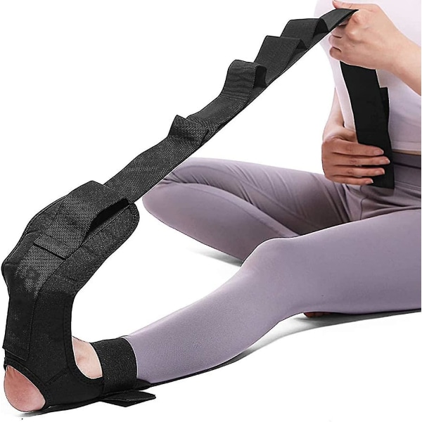 Yoga Stretching Strap, Ankel Ligament Stretcher Bælte Med Lo