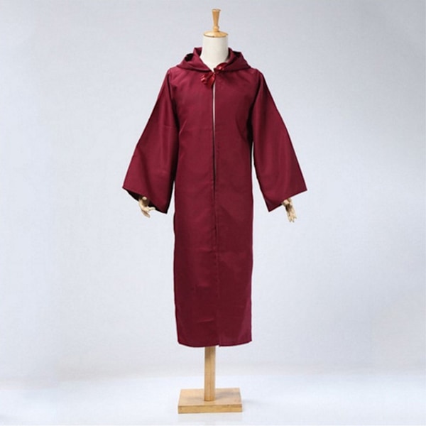 Voksen Halloween Kostume Kappe Robe Cosplay Kappe Kappe med rød red XL