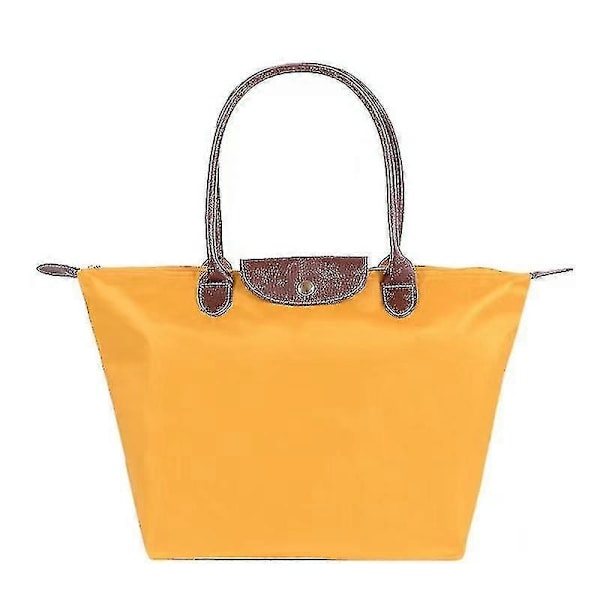 Damväska Satchel New Long Champ Le Pliage HUIDA M M yellow