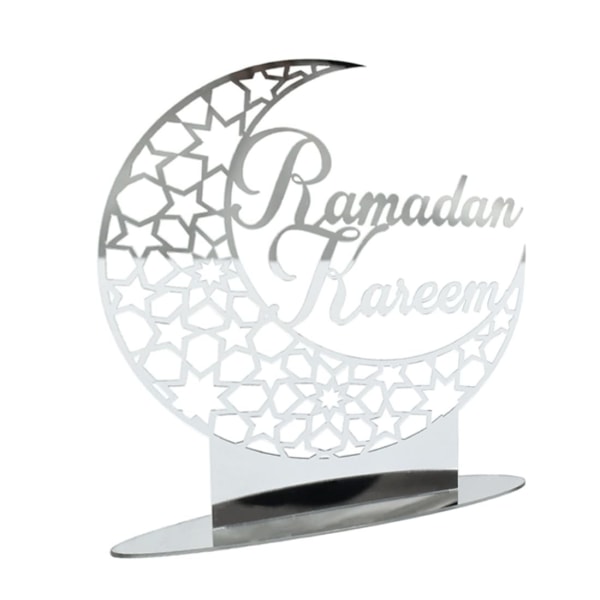 Eid Mubarak Ornaments Acrylic Ramadan Table Decoration