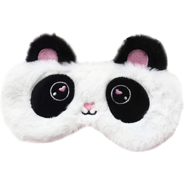 Panda-unimaski Unimaski Ögonmask för Sleeping Silk Eye Cover