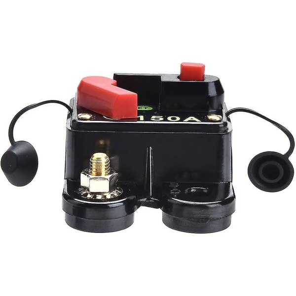 12v-24v 150a Dc Automatisk Sicherung Schalter Leistungsschalter Nulstil Sicherung Auto Marine Boat Bike Stereo Audio (150a)