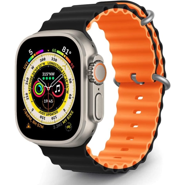 Rem, kompatibel med Apple Watch 42/44/45/49mm