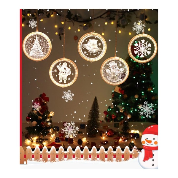 Julepynt, LED, værelsesdekoration, julelys
