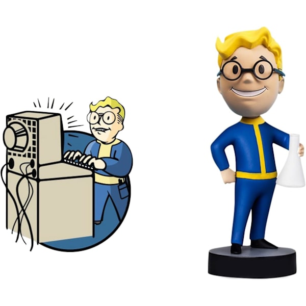 Luovuus Fall_out Bobble Head Keräilyesine Vinyylinukkelilahja Luova Lelu, Bobble Headknocker Nukkelelu Pojat d shake