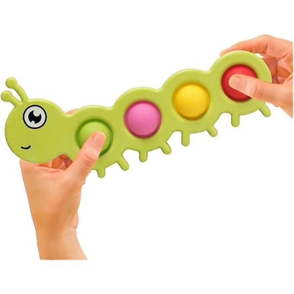 Anti-stress og ångestdämpande leksak Sensoriske leksaker, avspenning, ångestdämpande, tidig utdanning, barn, vuxen-larv
