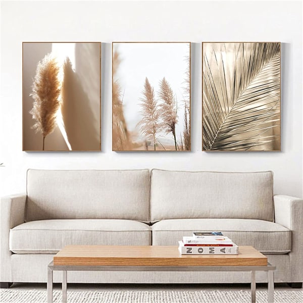 3 Piece Premium Poster Set Modern Picture Decor Wall Decor