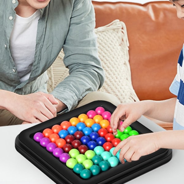 Children Wisdoms Beads Game Förälder-barn Interaktion Desktop Beads Leksak för pärlor i vardagsrummet