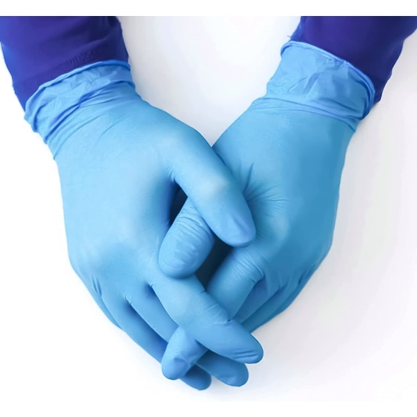 Professional Powder-Free Nitrile Gloves, 100pcs