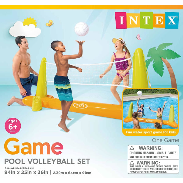 Intex poolvolleybollspel