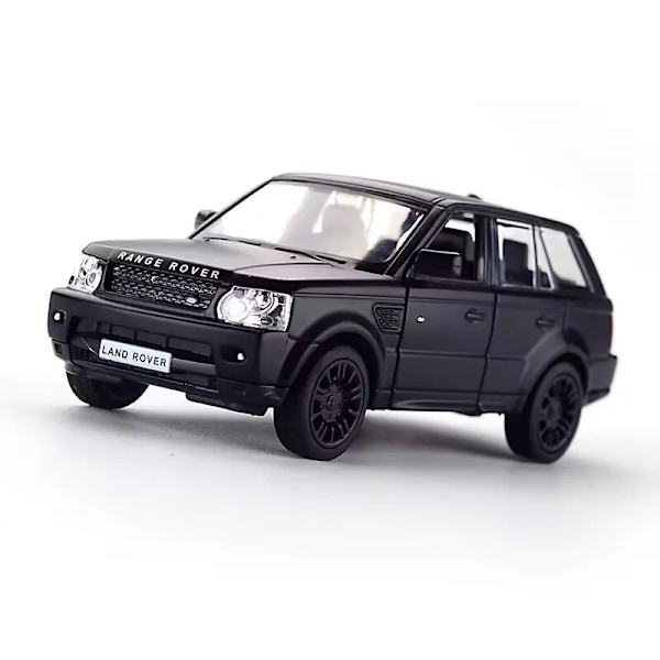 1:36 Painevalettu auto, valtuutetut mallit, tumman musta sarja, hienosti tehty keräilylelu, pienet miniautot, 12,5 cm taskulelu pojille 039M-Colvette C7