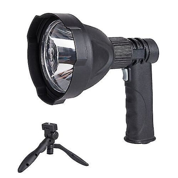 Bärbar USB Uppladdningsbar LED Spotlight för Camping Jakt Ficklampa[YDE]
