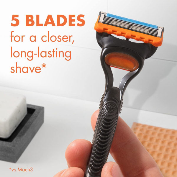 Pakke med 16 barberblade til mænd med Fusion 5-kompatible blade