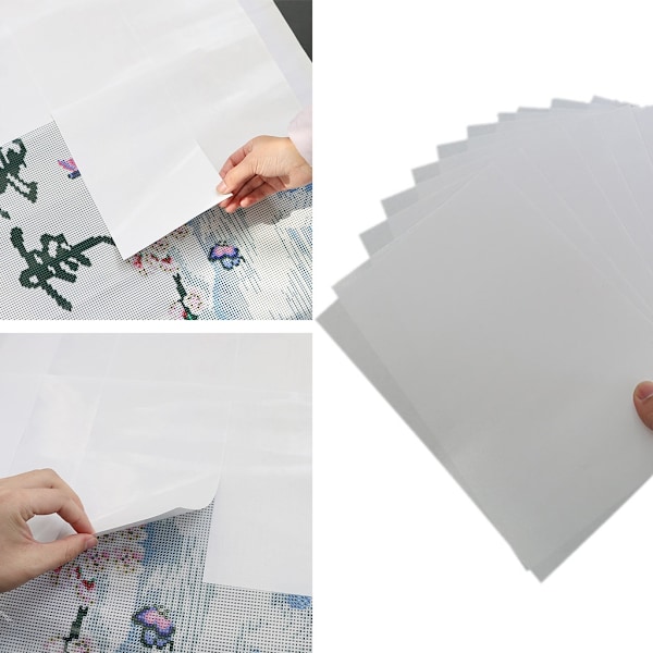 Dubbelsidigt non-stick släpppapper för diamantmålning DIY-tillbehör [YD] null - A5