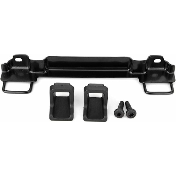 Universal ISOFIX-feste i stål, bilbarnestol ISOfix-monteringssett, smal, holdbar, lang levetid, stabil for bil (svart)