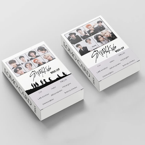 55 st Stray Kids Lomo Cards No Easy Album Fotokort Nytt Album Vykort Stray Kids Album Noeasy Cards Present till Fans Dotter