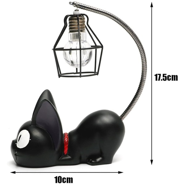 Luova hartsi Kiki Cat Animal Night Light, koriste