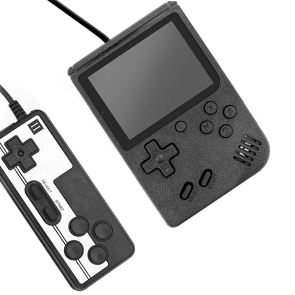 400/500/800 i 1 Håndholdt Spilkonsol Bærbar Klassisk Retro 3-Tommer Skærm Spillemaskine BK with gamepad 800 in 1