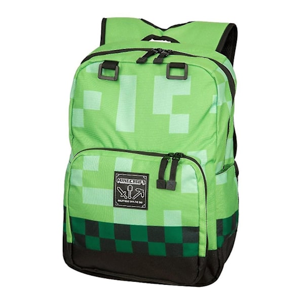 Perfekt Minecraft Skolväska Grundskolebarn Ryggsäck Stil 1 - Perf style 1