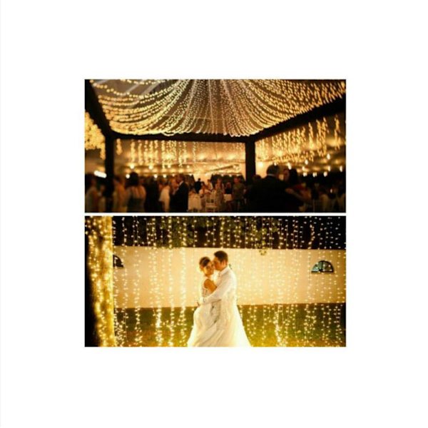 100M 600 LED Ljusslinga - Utomhus/Inomhus Festbelysning