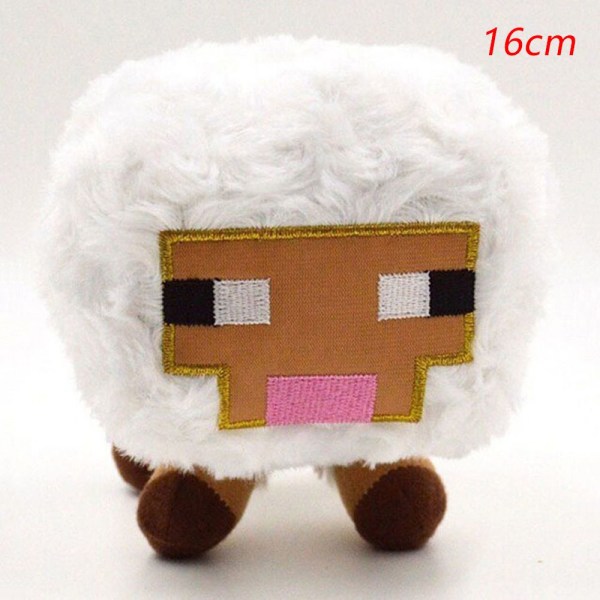 Minecraft pehmolelut pehmeä pehmotäytetty nukke Sheep-16cm