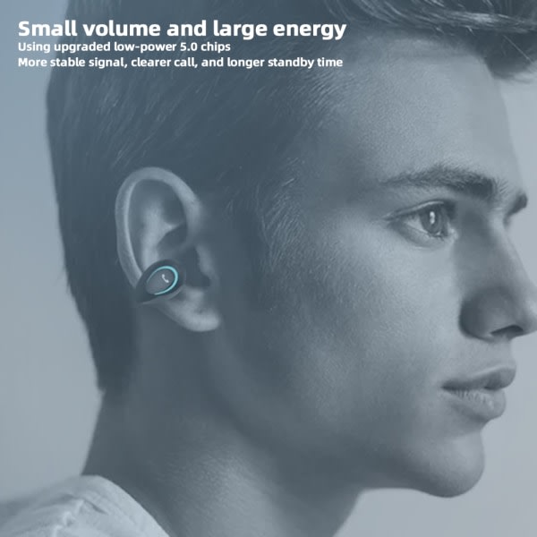 Clip On Earbuds Open Ear Headphones Trådlösa Bluetooth-kompatibla hörlurar för löpning Cykling Träning Rosa