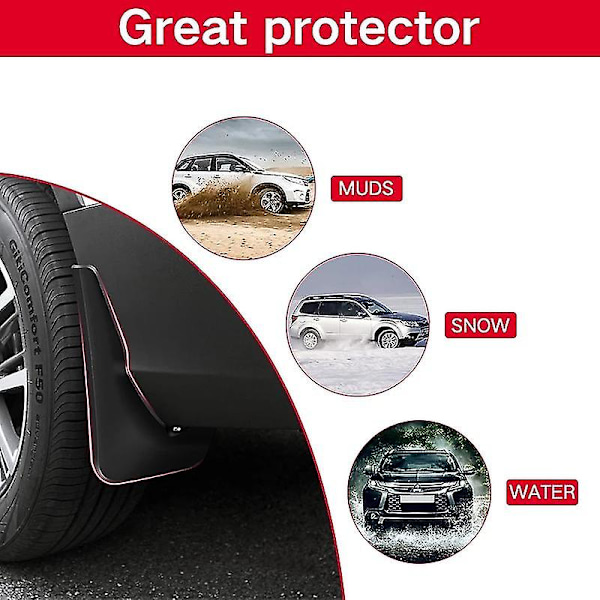 For Nissan Ariya 2021 2022 2023 4pcs Mud Flaps Splash Guards Mudguards Front Rear Fender Auto Styling Car Accessories