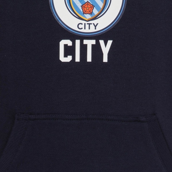 Manchester City Gutt Hettegenser Fleece Grafisk Offisiell Fotballgave 130cm