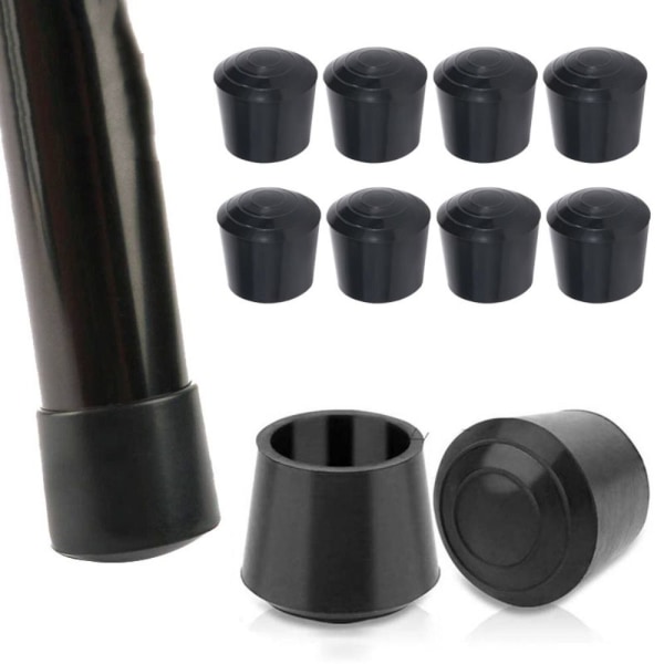 8 stk Stolbenbeskyttere Gummi Fotskydd 14MM 14MM 14mm 14mm
