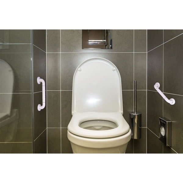 Kylpyhuonekahvat kirkkailla ympyröillä - Ultra Grip liukumaton Showe