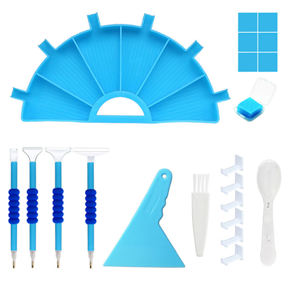 Diamantmaling-organisator, palettstativ