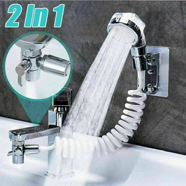 Duschmunstycke Handdusch för kran Handfat Vattensparande badrum sp