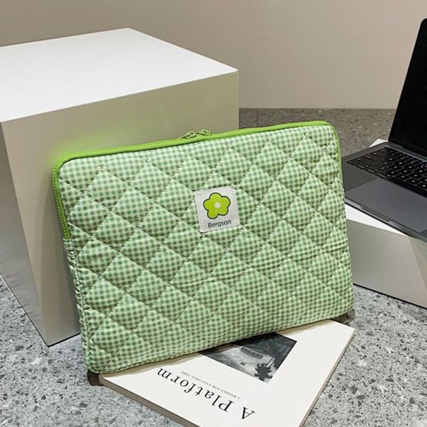 Laptopfodral Väska Fodral 13 TUM GRÖN RUTIG GRÖN RUTIG 13inchGreen Plaid